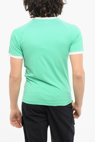 T-shirt girocollo con Ricamo Logo