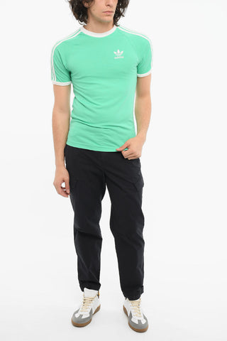 T-shirt girocollo con Ricamo Logo