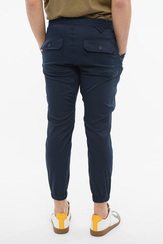 Cargo Pants with Elastic Ankle Band