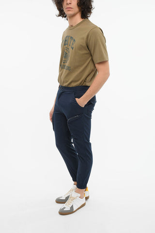 Cargo Pants with Elastic Ankle Band