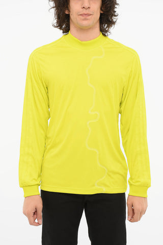 BLOUNDEY T-shirt a Maniche Lunghe in Tessuto Tecnico