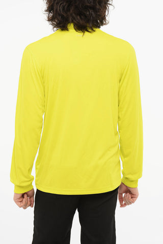 BLOUNDEY T-shirt a Maniche Lunghe in Tessuto Tecnico