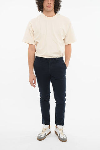 Pantaloni Tapered Fit con Logo Patch sul Retro