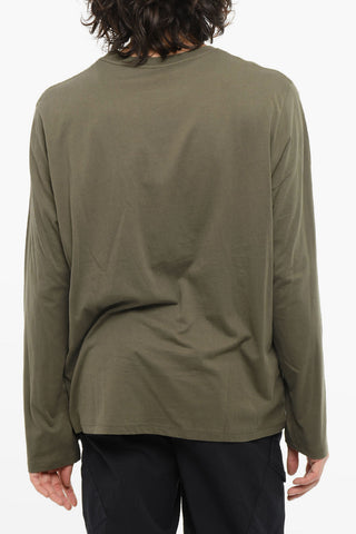 T-shirt a Maniche Lunghe OPPOSITION con Stampa