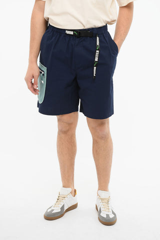 BUTTER Multipocket Shorts with Logoed Drawstring