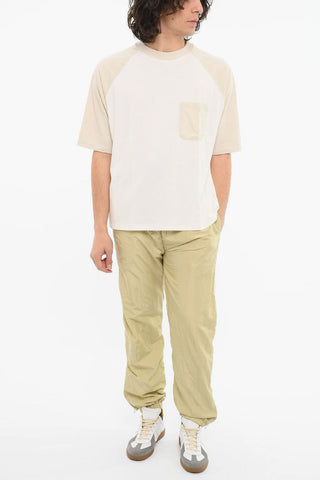 Two-toned T-shirt with Chest Pocket