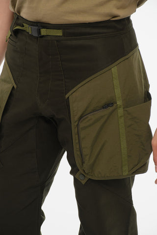 Cotton Utility Pants with Safety Buckle