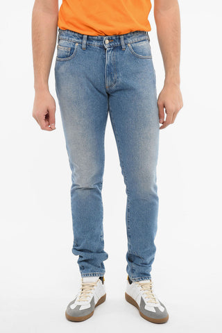 Light-washed Straight-leg Jeans