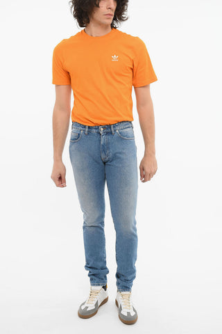 Light-washed Straight-leg Jeans