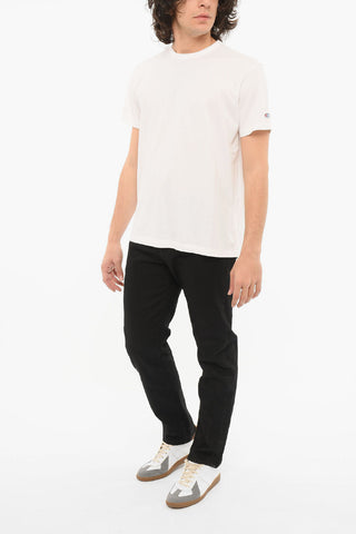 TODD SNYDER Crewneck T-shirt with Embroidered Logo