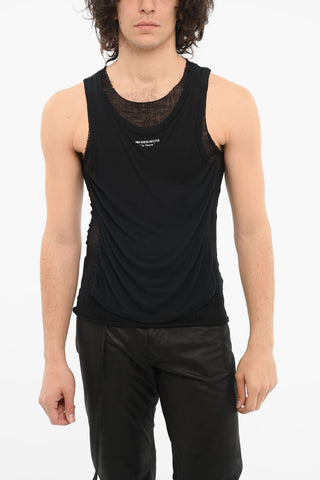 Tank Top LE FAUNE in Doppio Tessuto