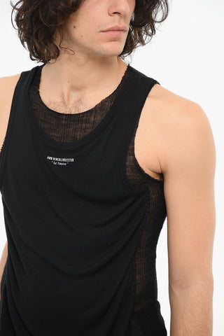 Tank Top LE FAUNE in Doppio Tessuto