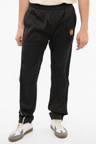 ACADEMY Joggers with Embroidered Logo and Side Stripes