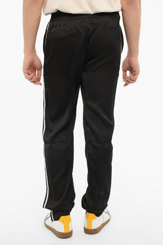 ACADEMY Joggers with Embroidered Logo and Side Stripes