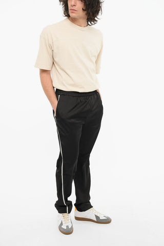 ACADEMY Joggers with Embroidered Logo and Side Stripes