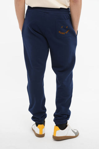 Drawstringed SMILE Joggers with Back Logo