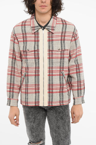 Multipocket SINGALA Jacket with Check Pattern