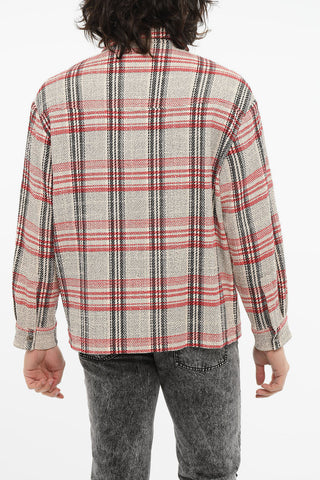 Multipocket SINGALA Jacket with Check Pattern