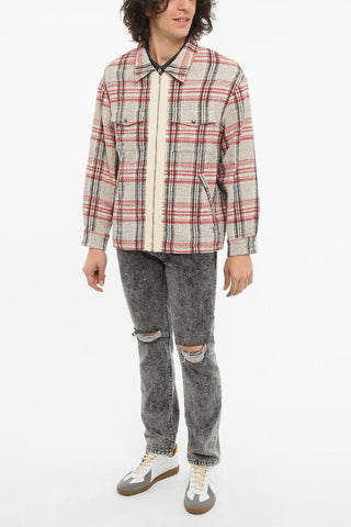 Multipocket SINGALA Jacket with Check Pattern
