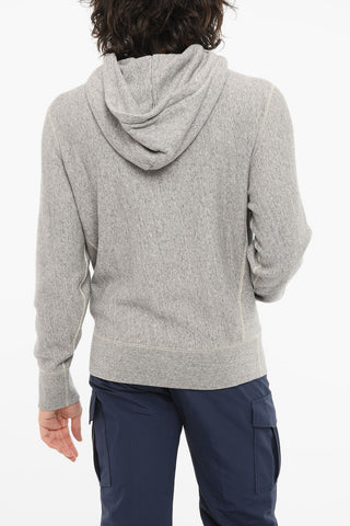 TODD SNYDER Hoodie Sweatshirt with Logo Patch