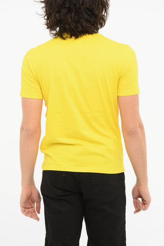 T-shirt SMILEY Girocollo con Logo Ricamato