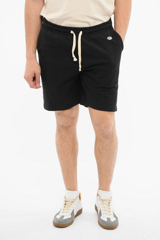 TODD SNYDER Drawstringed Shorts with Embroidered Logo