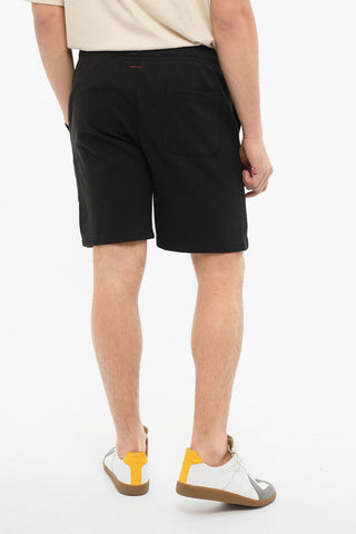 TODD SNYDER Drawstringed Shorts with Embroidered Logo
