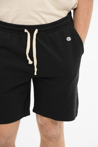 TODD SNYDER Drawstringed Shorts with Embroidered Logo