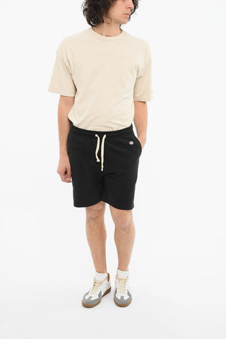 TODD SNYDER Drawstringed Shorts with Embroidered Logo