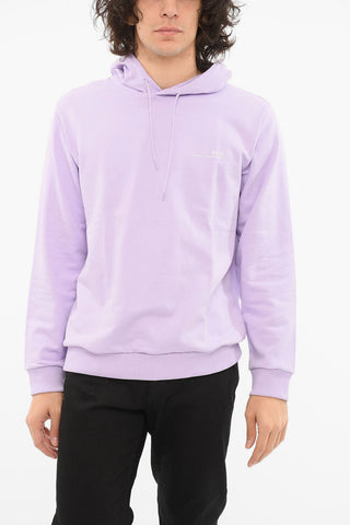 Hoodie Sweatshirt with Contrasting Logo Print
