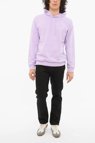 Hoodie Sweatshirt with Contrasting Logo Print