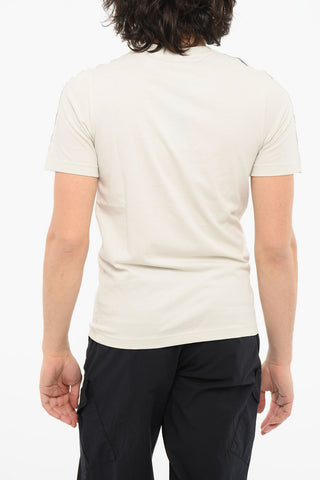Crewneck T-shirt with Logo Print