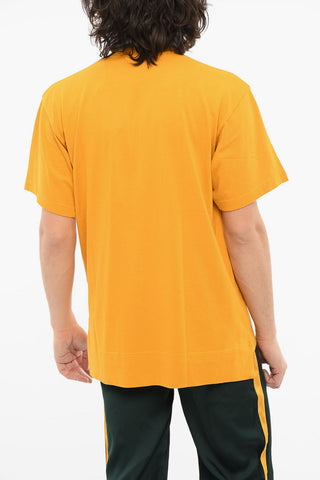 ACADEMY T-shirt with Ton-sur-ton Embroidered Logo