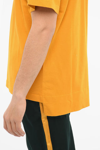 ACADEMY T-shirt with Ton-sur-ton Embroidered Logo
