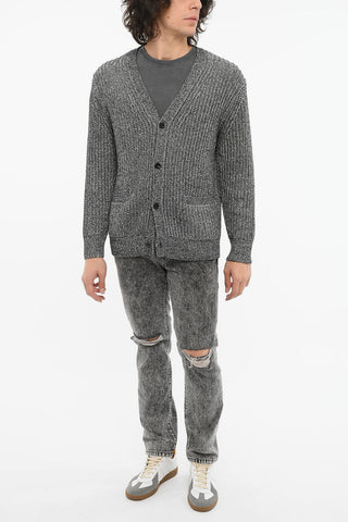 Cardigan in Maglia con Tasche