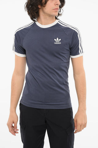 T-shirt girocollo con Ricamo Logo