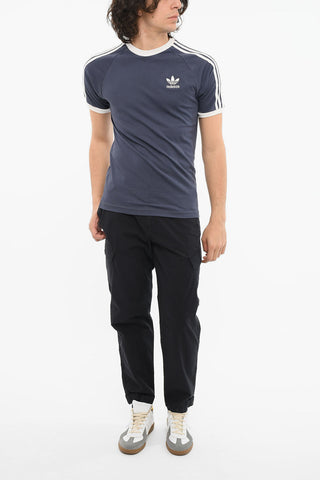 T-shirt girocollo con Ricamo Logo