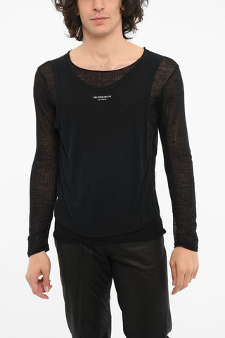 Double-layered LE FAUNE Long-sleeved Top