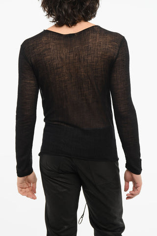 Double-layered LE FAUNE Long-sleeved Top