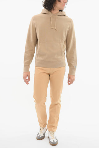 TODD SNYDER Felpa Hoodie con Logo Ricamato