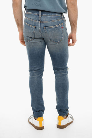 Distressed D-STRUKT Slim Fit Jeans 15 cm