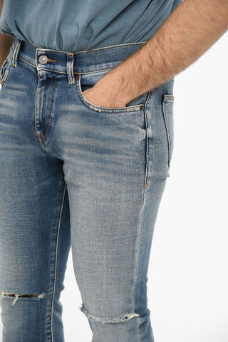 Distressed D-STRUKT Slim Fit Jeans 15 cm