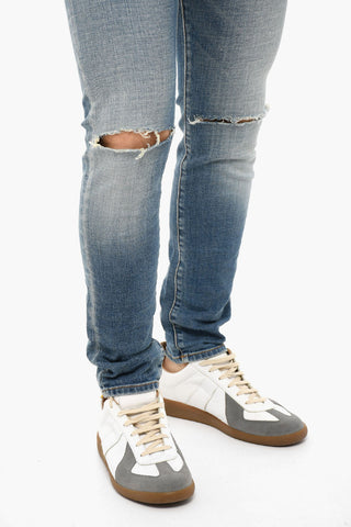 Distressed D-STRUKT Slim Fit Jeans 15 cm