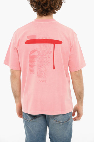 T-shirt A Maniche Corte T-WASH-C3 Stampata
