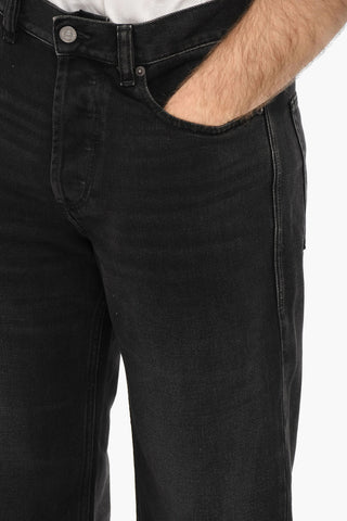 Jeans Loose Fit Mid Waist Straight Leg 21 cm