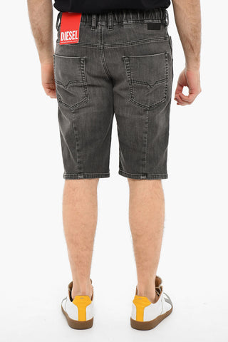 Denim D-KROOSHORT-T Shorts With Drawstrings