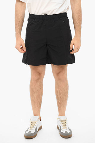 Training Shorts With Zipped Pockets And Coulisse