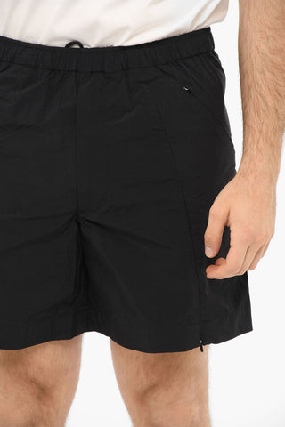 Training Shorts With Zipped Pockets And Coulisse