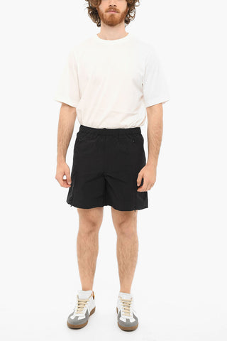 Training Shorts With Zipped Pockets And Coulisse