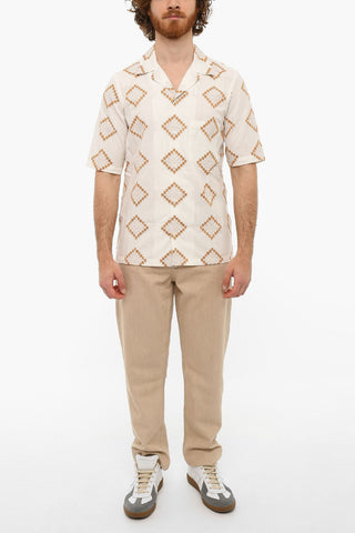 Camicia A Maniche Corte OSCAR AP Con Taschino